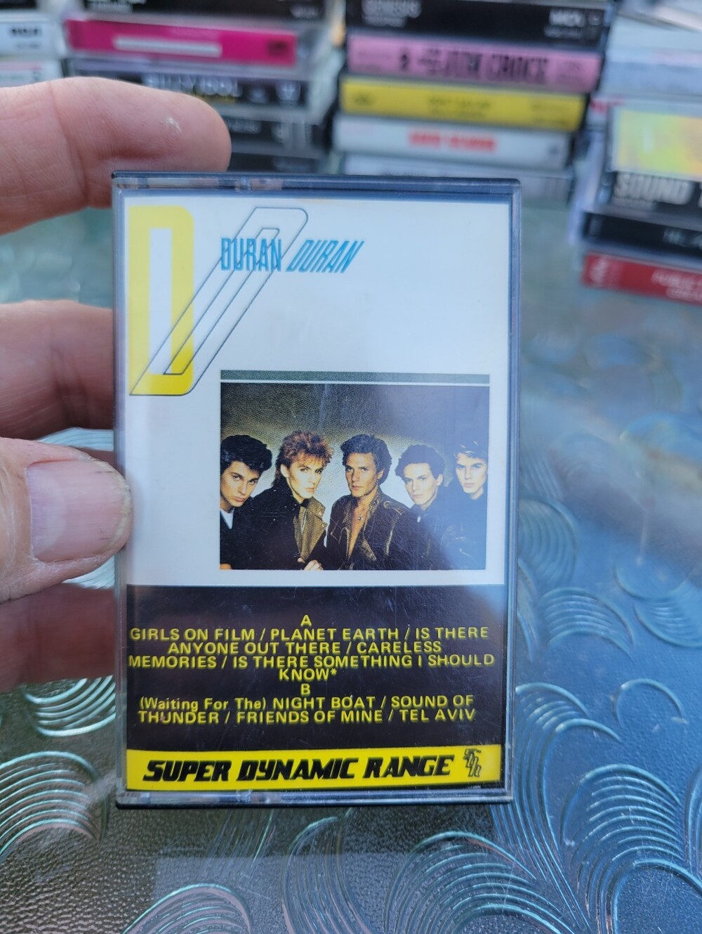 Duran Duran Self-Titled Cassette Tape